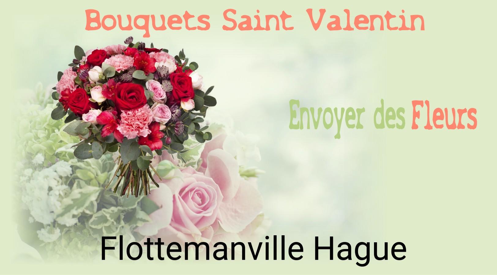Roses de Saint-Valentin livrées à Flottemanville-Hague